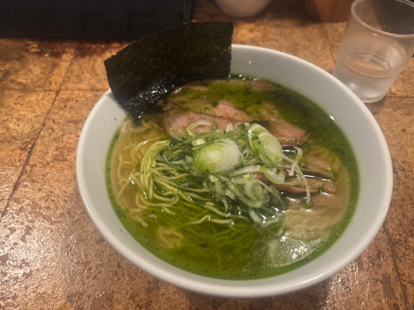 「しそ風味塩（しそ油入り）・替え玉」@きくちひろきの写真