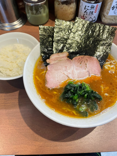 「らーめん中盛」@家系ラーメン 大ちゃんの写真