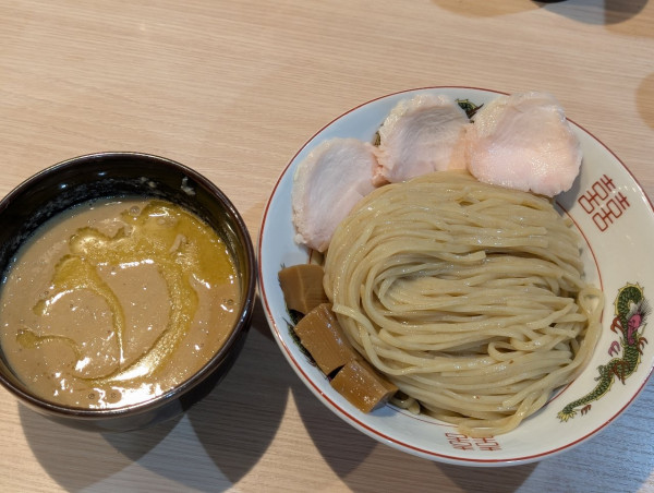 「15食限定 高坂鶏濃厚鶏白湯つけ麺」@麺屋 さん田の写真