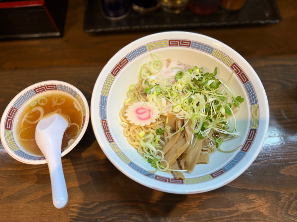 「油そば (スープ付)800円」@宝華らぁめん 国分寺店の写真
