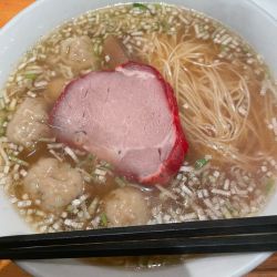 ワンタン麺とチャーハン