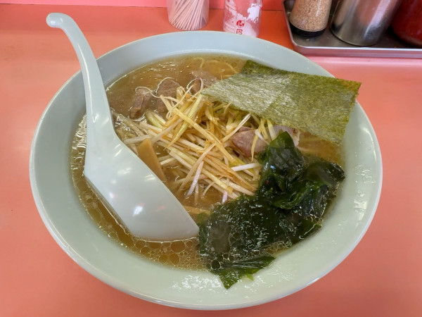 「ネギラーメン　850円」@ラーメンショップ 坂戸店の写真
