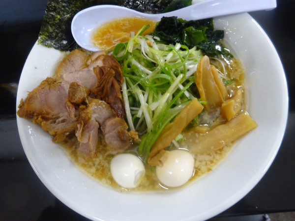 「ねぎらーめん　850円」@東京とんこつ。の写真