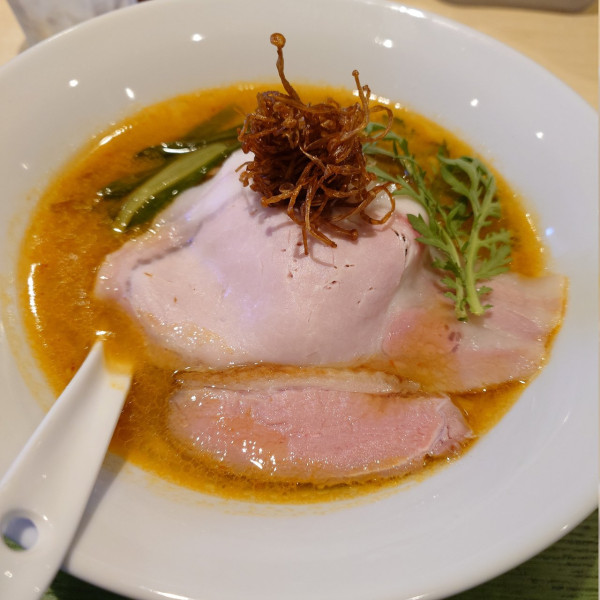 「鴨味噌」@ダックラーメン・エイジの写真