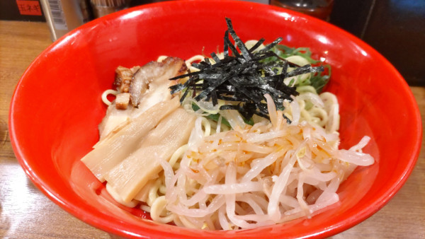 「旨辛みそ油そば」@東京名物油そば専門店 油や 大手町店の写真