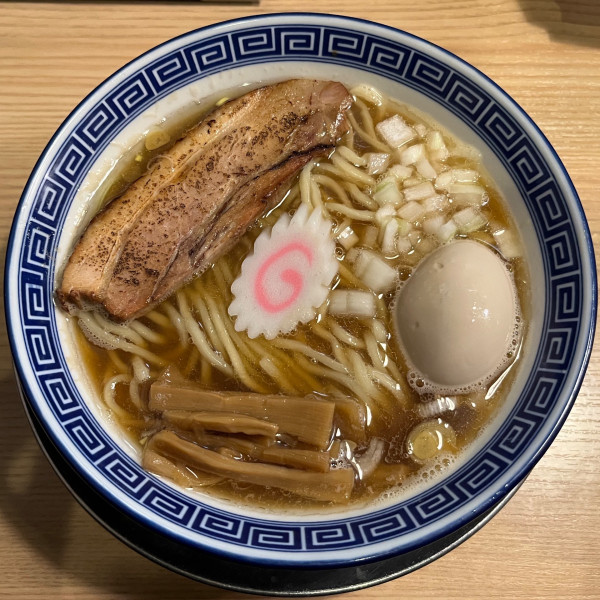 「煮干そば（並）」@煮干そば 流。の写真