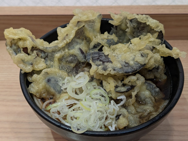 「きくらげ天ぷらそば（680円）」@彩むさしの写真