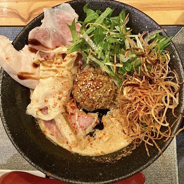 「汁あり鯛担麺」@鯛担麺専門店 抱きしめ鯛の写真