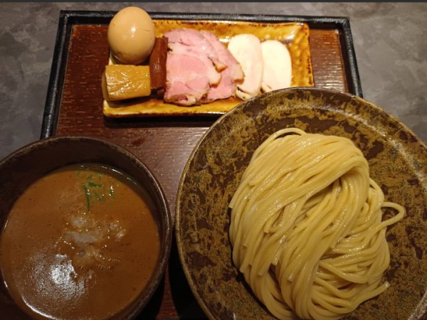 「特製つけ麺」@遷の写真