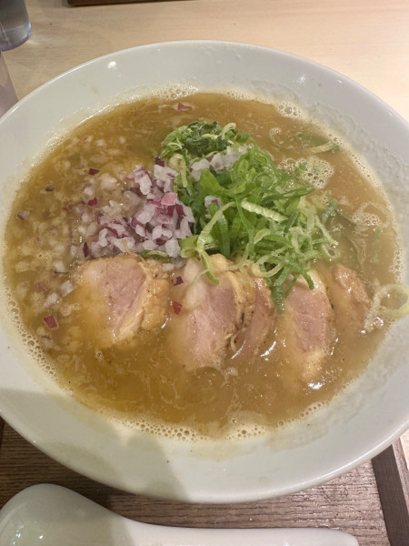 「鶏白湯煮干しらぁ麺極」@らぁ麺 燈花の写真