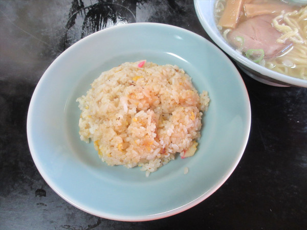 「塩ラーメン＋半チャーハンセット（1,000円）」@華園の写真