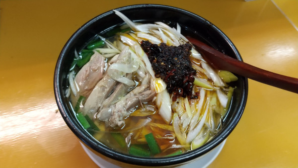 「鴨ネギラーメン」@美味坊の写真