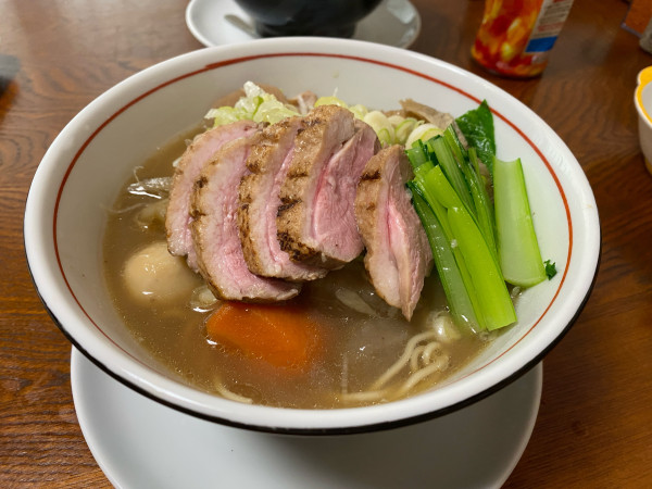 「復活周年 俺のけんちん 鴨ラーメン＋α」@WITH「麺、道有楽」の写真