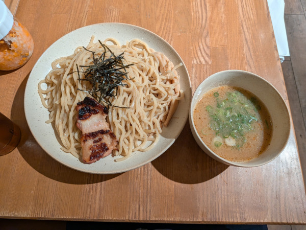 「つけ麺、大盛」@鶏ポタラーメン THANK お茶の水の写真
