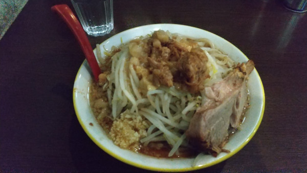 「ラーメン並」@ラーメン イエロー 御徒町店の写真