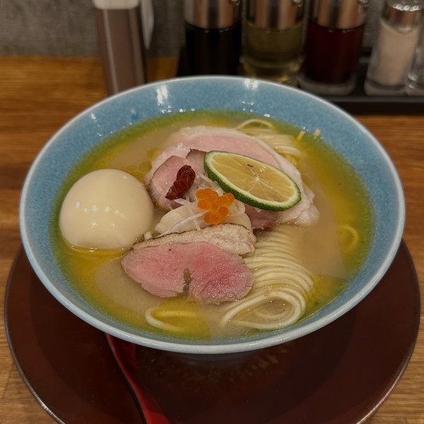 「帆立そば」@麺処 青野の写真