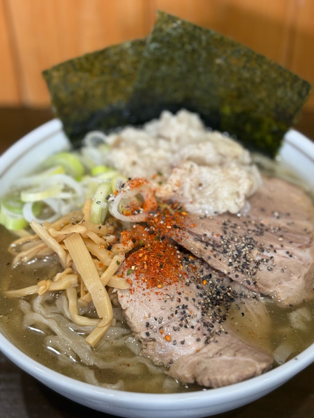 「塩中華並（300g）1000円」@手打ち中華そば 酒田 鹿島田店の写真