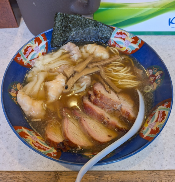 「チャーシューミックスワンタンメン」@たんたん亭の写真