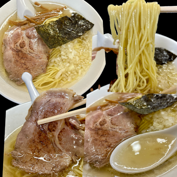 「塩ラーメン 700円」@でんでんの写真