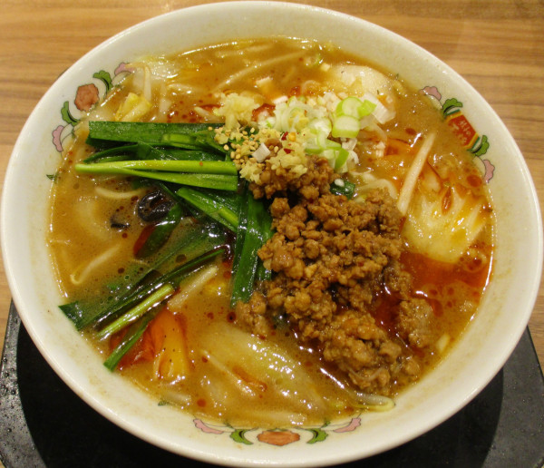 「＜11月限定＞辣菜麺　968円」@餃子の王将 池袋東口店の写真