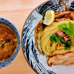 ラム醤油スープつけ麺(1000円)
