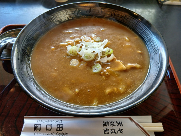 「カレーラーメン 760円」@田口屋の写真