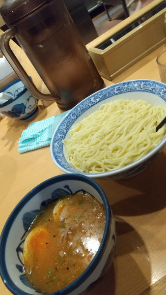 「特製つけ麺大盛」@中華そば 青葉 御徒町店の写真