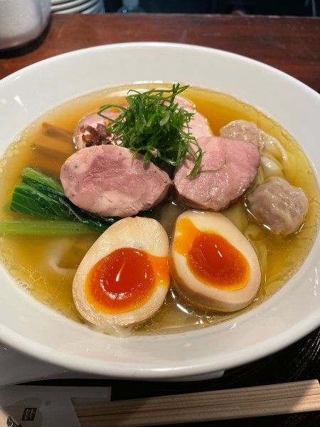 「特製らー麺 塩 くんたま」@らーめん 鉢ノ葦葉の写真