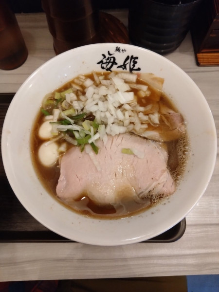 「煮干しらぁめん」@麺や 海姫の写真