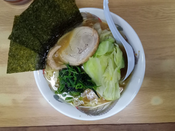「キャベツラーメン（並）」@たかさご家 本店の写真
