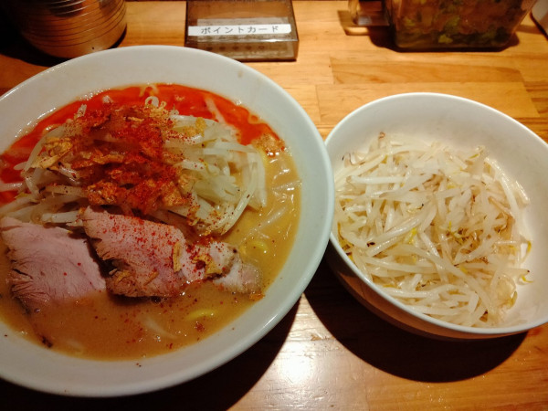 「辛味噌ラーメン」@花木流味噌 三鷹店の写真