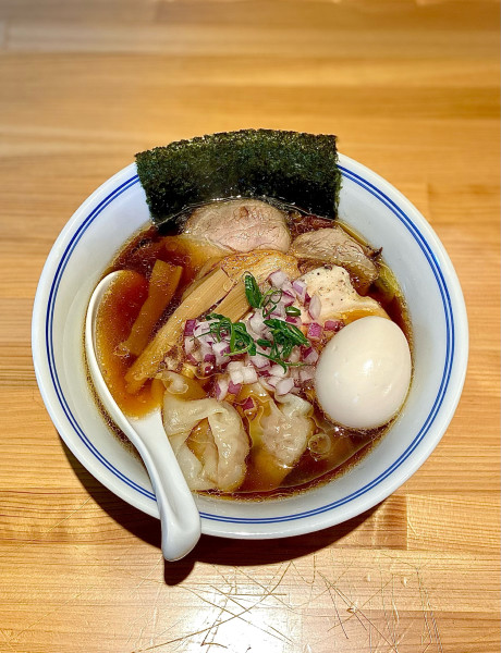 「特製ゑびすそば【醤油】」@らぁめん ゑびすやの写真