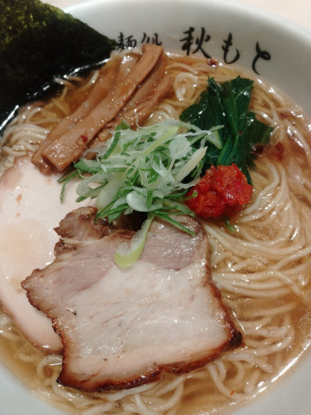 「塩らーめん」@麺処 秋もとの写真