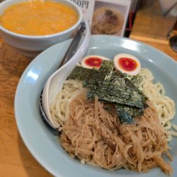 納豆ざる・味玉＆手仕事メンマ増し