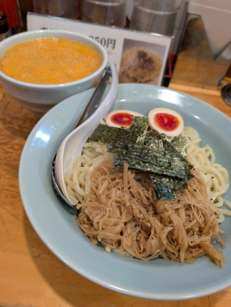 「納豆ざる・味玉＆手仕事メンマ増し」@らーめんセンター トミオの写真