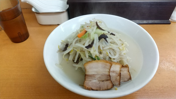 「鶏ブタ塩タンメン大」@富白 御徒町本店の写真