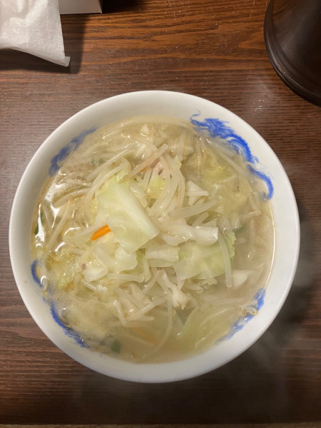 「タンメン 900円」@來々軒の写真