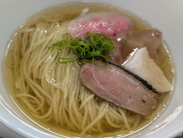 「麦そば塩醤油」@自家製麺 らぁ麺 栗ノ木の写真