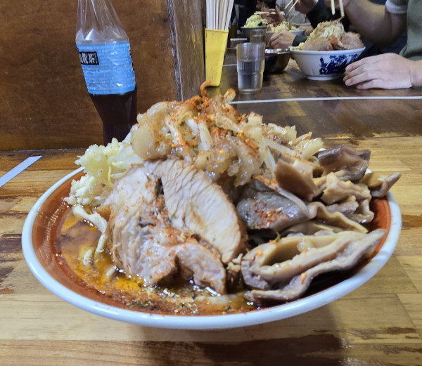 「ガツ味噌ラーメン」@蓮爾 新町一丁目店の写真