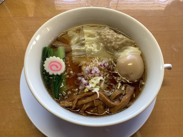 「特製中華そば　1350円」@竹ちゃんラーメンの写真