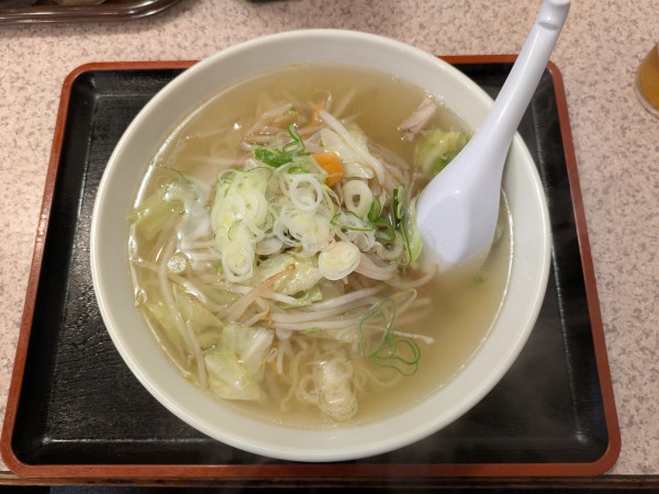 「タンメン：980円」@食堂いちばんの写真