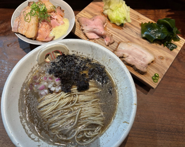 「煮干煮干+肉メッシ+ペーニョマヨ」@NATURAL TASTEの写真