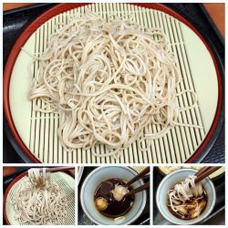 もりそば(カレーライスセット)　¥800