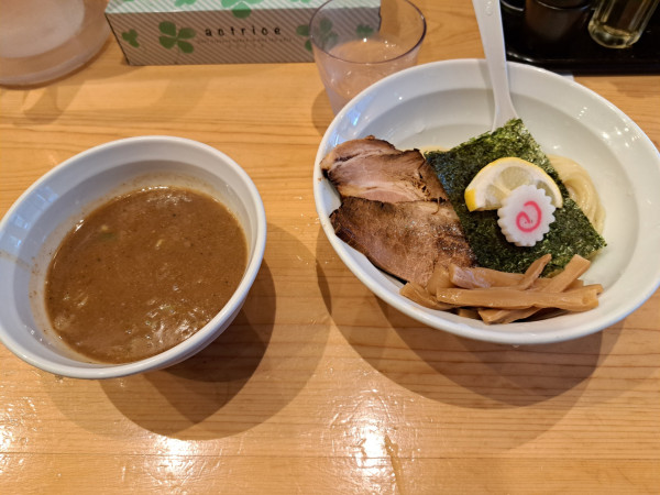 「濃厚煮干つけめん」@つけめん 蕾 本家の写真