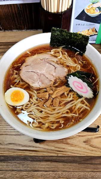 「中華そば 中盛り」@池袋大勝軒 川越店の写真