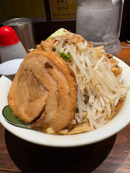 「雷そば（並）」@雷 船橋駅前店の写真