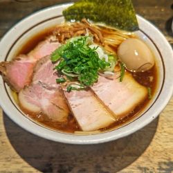 ◯得中華そば+麺中盛り