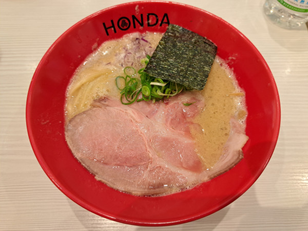 「鶏白湯煮干」@本田麺業 ららぽーと新三郷店の写真