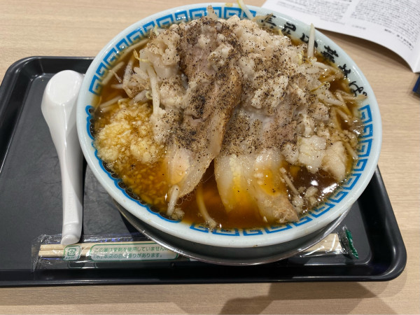 「にんにぼ二郎1,000円」@長尾中華そば 大船店の写真