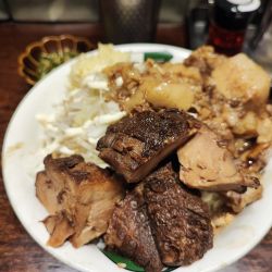 汁無し（並）+トロ豚　※生卵抜き